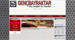 Desktop Screenshot of gencbayraktar.com